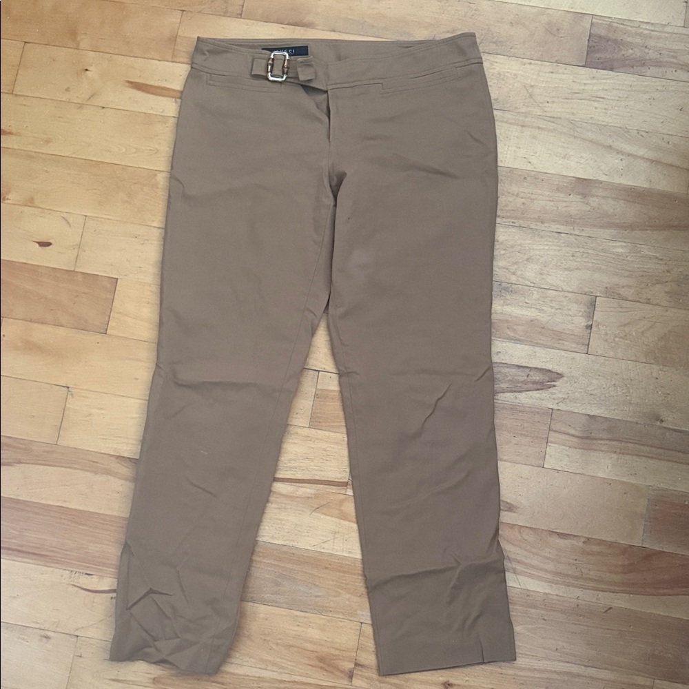 Brown Pants with Belt